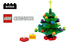 LEGO CREATOR Christmas Tree 30576 Speed build