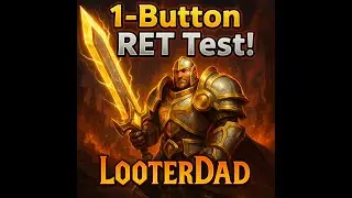 Can 1 Button Ret Pally Compete? | WoW War Within Dungeon Test vs Hunters!