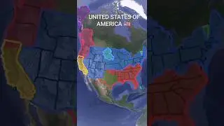 All USA separatist movements |الحركات الإنفصالية الأمريكية #usa #geography #history #map #separation