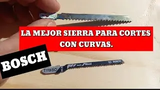 Corta Madera Con La mejor hoja de Sierra para Caladora Marca BOSCH. Te muestro el resultado.