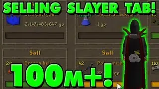 Runescape Slayer Tab Video! Huge Gains!