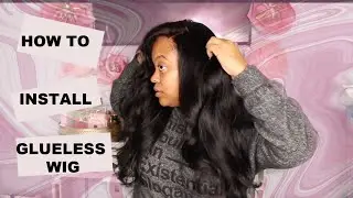 How To Install Glueless Wig | Hair By Belle Bree
