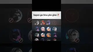 counter hero gloo 🤣 di ban trus wkwkwk #fyp #mlbb #mobilelegends #mobilelegendsid #gaming #ml