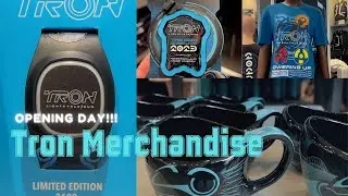Tron Light Cycle Run Opening Day Merchandise | Magic Kingdom Disney World