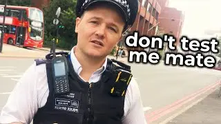 UK Police Tried to Assert Control &mdash; His Confidence Changed Everything