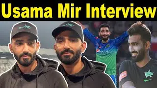 Multan Sultan&rsquo;s Usama Mir Interview before PSL9 start