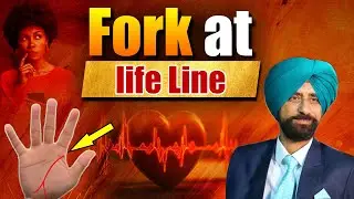 Fork at life Line | Learn with DIKKI Sir | Dikki Palmistry