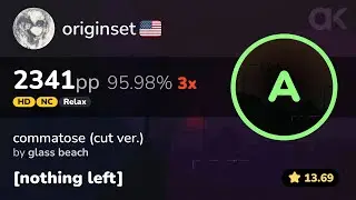 [13.7⭐] Relax | originset | glass beach - commatose (cut ver.) [nothing left] +HDNCRX 96% 2341pp 3❌