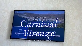Carnival Firenze Deluxe Ocean View &ndash; Room Tour