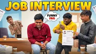 Funny Job Interview India 😂 | Bhai Resume Se Zyada Confidence Le Aaya | Desi Comedy Video #interview