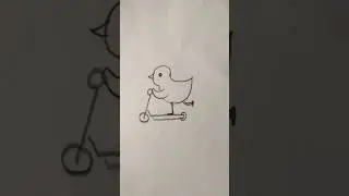 How to draw a bird 🐦 #cute #best #SaFaArtlab #yt #shorts #easy #art #simple #skateboard #doodleart