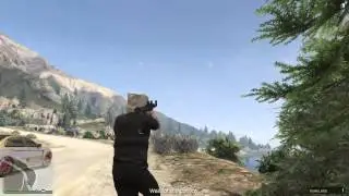 GTA 5 PS4 Amazing Rocket Shot