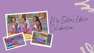 My sister's lobola celebration