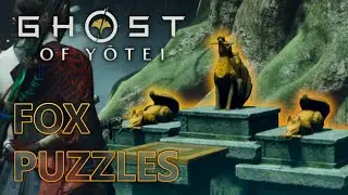 Прохождение Ghost of Yotei Poison and Lies / Как решить проблему со статуями лис