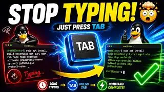 This Linux Terminal Trick Saves You SO Much Typing! 🤯