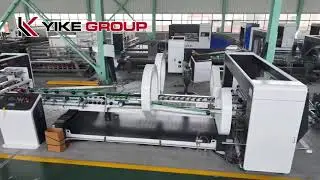 Carton Box Automatic Folder Gluer Machine YIKE GROUP