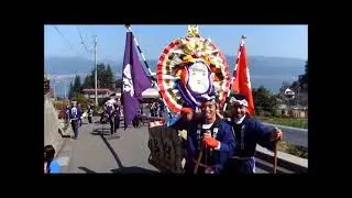 Nagamochi Procession & Hanagasa Dance &ndash; Suwa Festival, Nagano, Japan | 信濃國の長持ちと花傘踊り