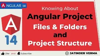 Angular Project Structure with Files and Folders overview