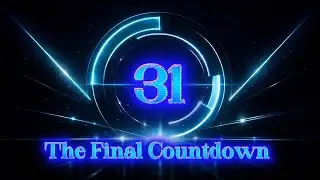 31 The Final Countdown | Synthwave Techno Festive Mix #techno #synthwave #music