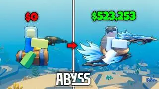 I Went From NOOB TO PRO in Abyss! (Roblox)... Insane Progression!