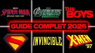 Les PLUS GROS FILMS et SERIES de MARVEL, DC, PRIME VIDEO, HBO MAX, DISNEY+ qui Arrivent en 2026