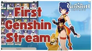 My First Stream on Youtube using Restream | Genshin Impact