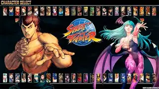 Street Fighter  30th Anniversary M.U.G.E.N 2024 Gameplay