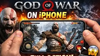 God of War iPhone Play 😈 | Powerful Kratos #godofwar 