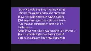 gin bibiling han kasing kasing lyrics