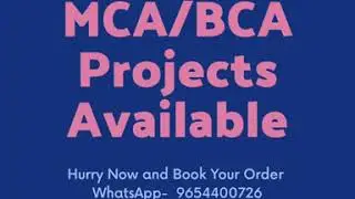 Mca/Bca Projects