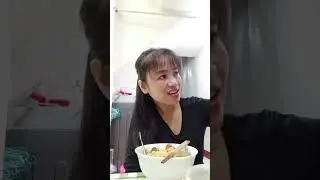 Eating Spicy noodles for cold weather 😁😁