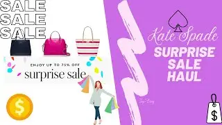 SURPRISE Kate Spade SALE Haul-Dont Miss Out!