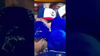 Benches CLEAR!!!  Mets vs Nationals Apple TV