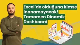 Excel Olduğuna Kimse İnanmayacak! 📊 Dinamik Dashboard Tasarımı (Sadece Pivot Table)