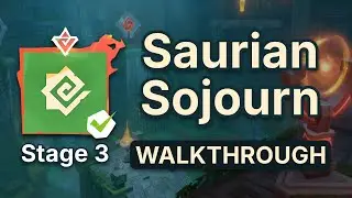 Saurian Sojourn Stage 3 &ndash; All Adventure Coins &ndash; Walkthrough (Genshin Impact)