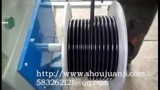 carbon pipe coiler corrugated tube winding machine