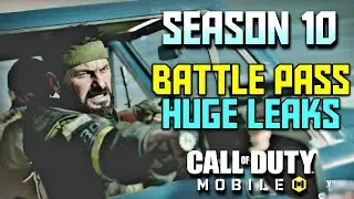 SEASON 10 BATTLE PASS HUGE LEAKS || COD MOBILE || SEASON 10 BATTLE PASS CHARACTER LEAK || CODM S10