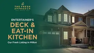 $779K Townhome with Entertainer&rsquo;s Deck in Family-Friendly Milton | 269 Mortimer Cres