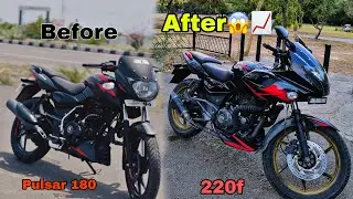 Pulsar 180 modification converted into pulsar 220f || Full modification details price