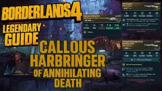 Borderlands 4 Boss Callous Harbringer of Annihilating Death Legendary Guide [Deutsch]