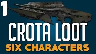 DESTINY CROTA EXOTIC LOOT! 6 Characters! Destiny Crota's End Rewards & Drops
