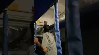 Live Chain Pulling In Train #viral #youtubeshorts #shorts