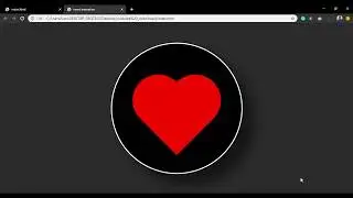 Animation Heart Shape with CSS || codeTrick