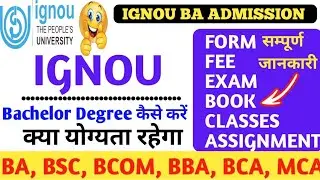 IGNOU BA Admission 2025 January Session_IGNOU Admission Form Fill Up Online 2025_IGNOU New Admission