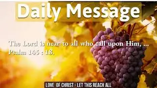 Call on Jesus! Escape ! Daily Message - 13.12.2025 - Sis. Angelin Joseph.