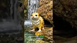 Wait.What's Swimming Behind That Waterfall.#Cascadewhisk #MagicalCreatures#Shorts #WaterfallCreature
