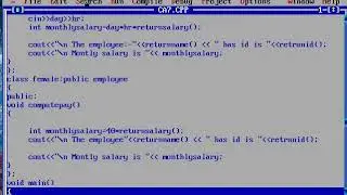 Write a base class named Employee and derive classes Male employee and FemaleEmployee from it.
