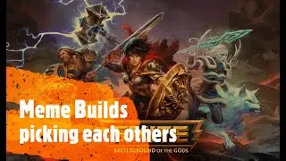 Smite Meme builds Picking each others characters & builds