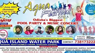 Aqua Festival 11.06.2023..Music Conncert in.Singer_ Umakant barik.Archana Padhi.Jogesh Jojo Bargarh