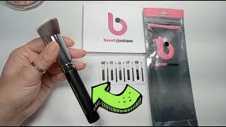 Review Contour Brush Bronzer Brush Blush Brush - Flat Angled Kabuki Brush for Face, Foundation Brush
